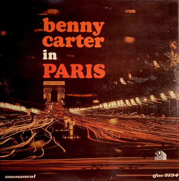 Benny Carter : Benny Carter In Paris (LP, Album, Mono)